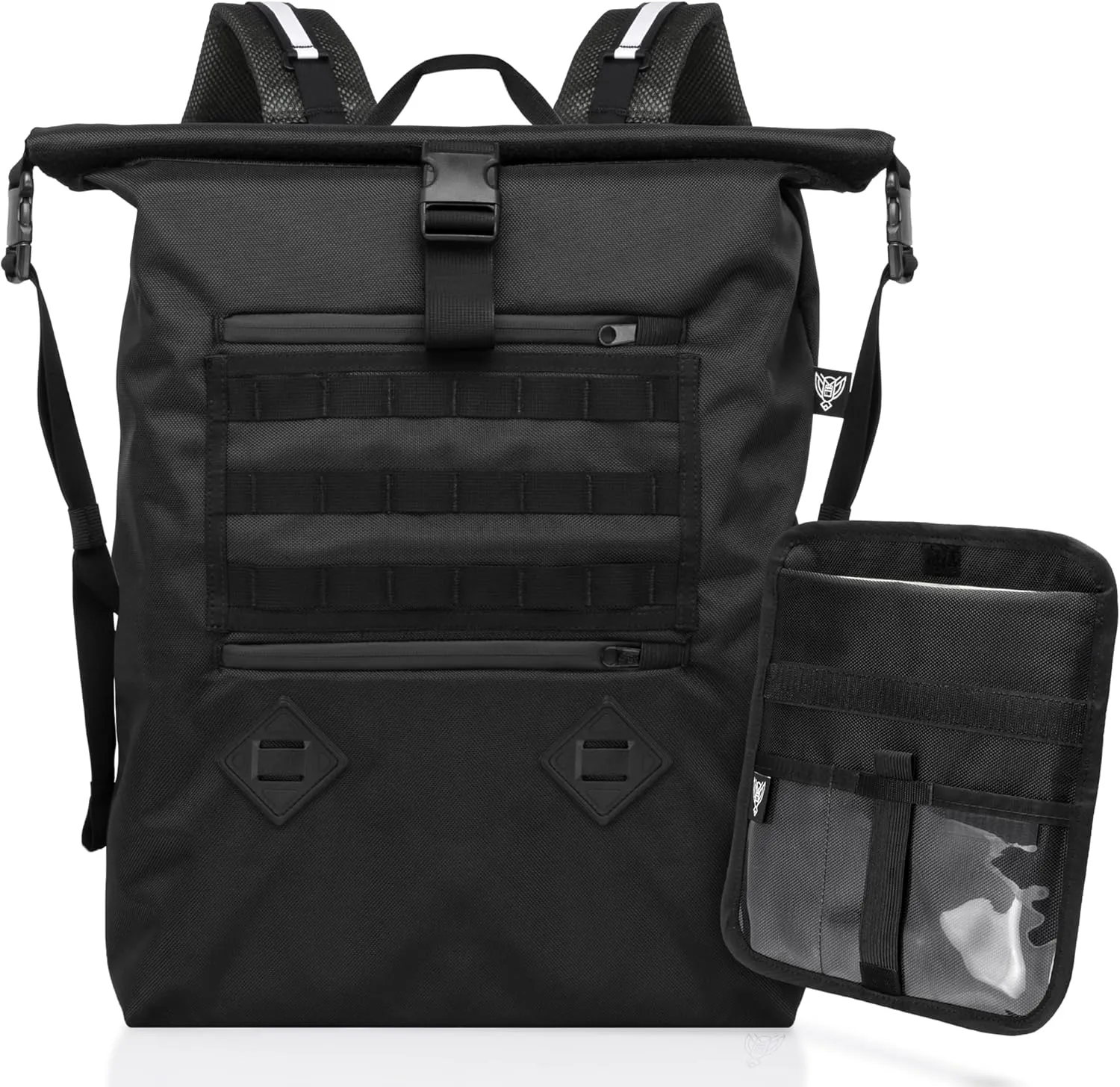 ~ AQUA RT Large Water-Proof Faraday Backpack/Small LITE Faraday Bag Combo ~ Tracking/Hacking Defense ~ Stone