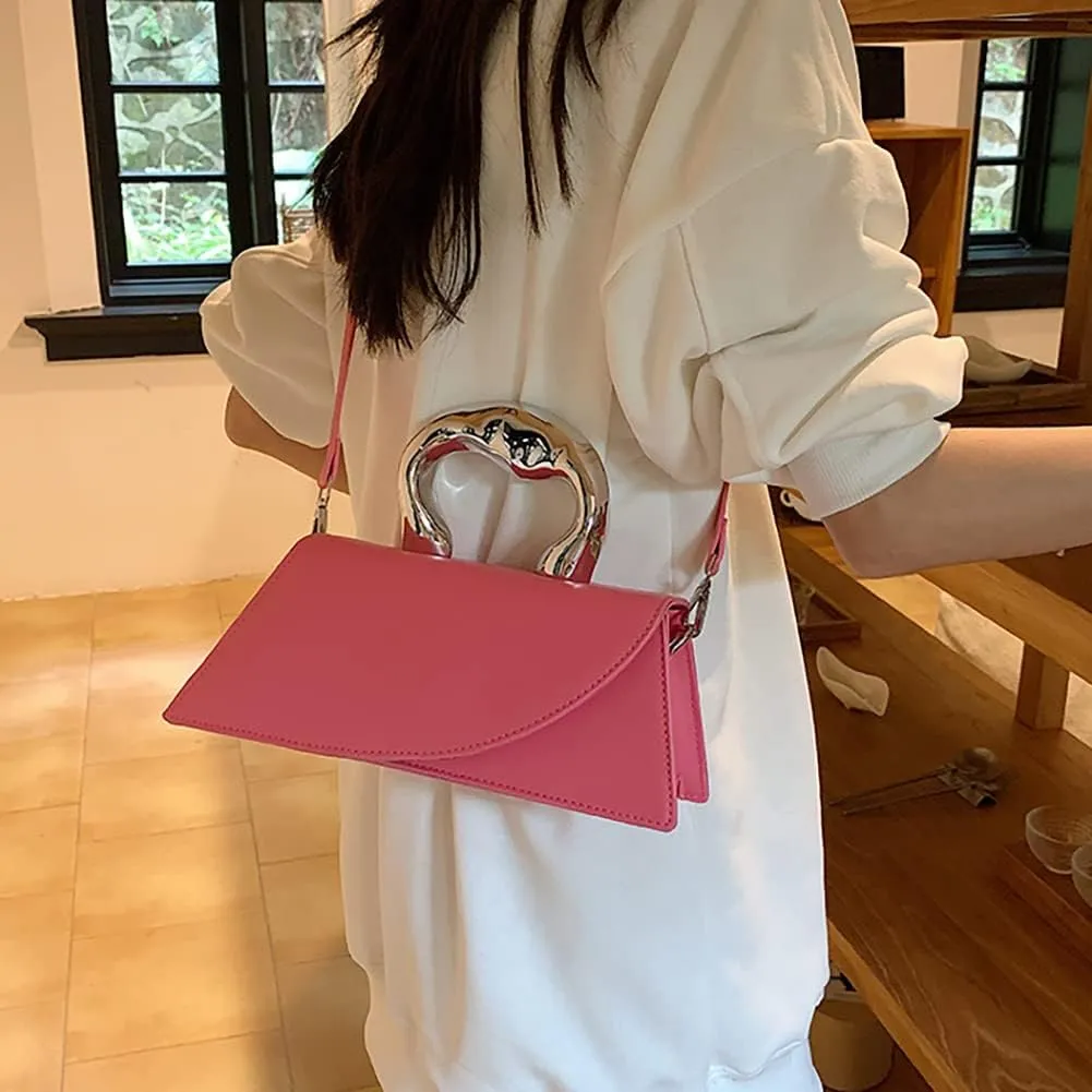 2 Pcs Slouchy Hobo Bags Women Suede Crescent Satchels Shoulder Bag Crossbody Purse Top-handle College Tote Handbag 2024