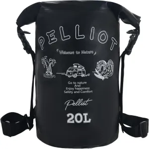 20L Dry Bag Backpack Waterproof Roll Top Lightweight Storage Backpack Bag Adjustable Portable Dry Sack for Kayaking Boating Camping & Hiking Black