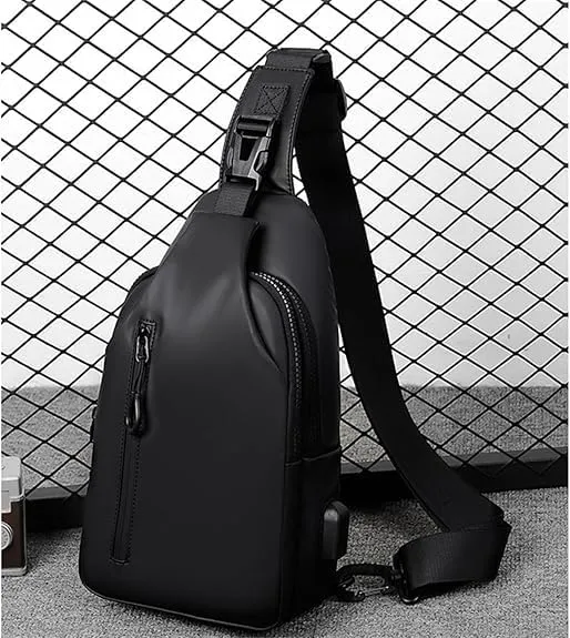 2PCS Waterproof Shoulder Bag, Lightweight Waterproof Nylon Anti Theft Sling Crossbody Bag (03,M)