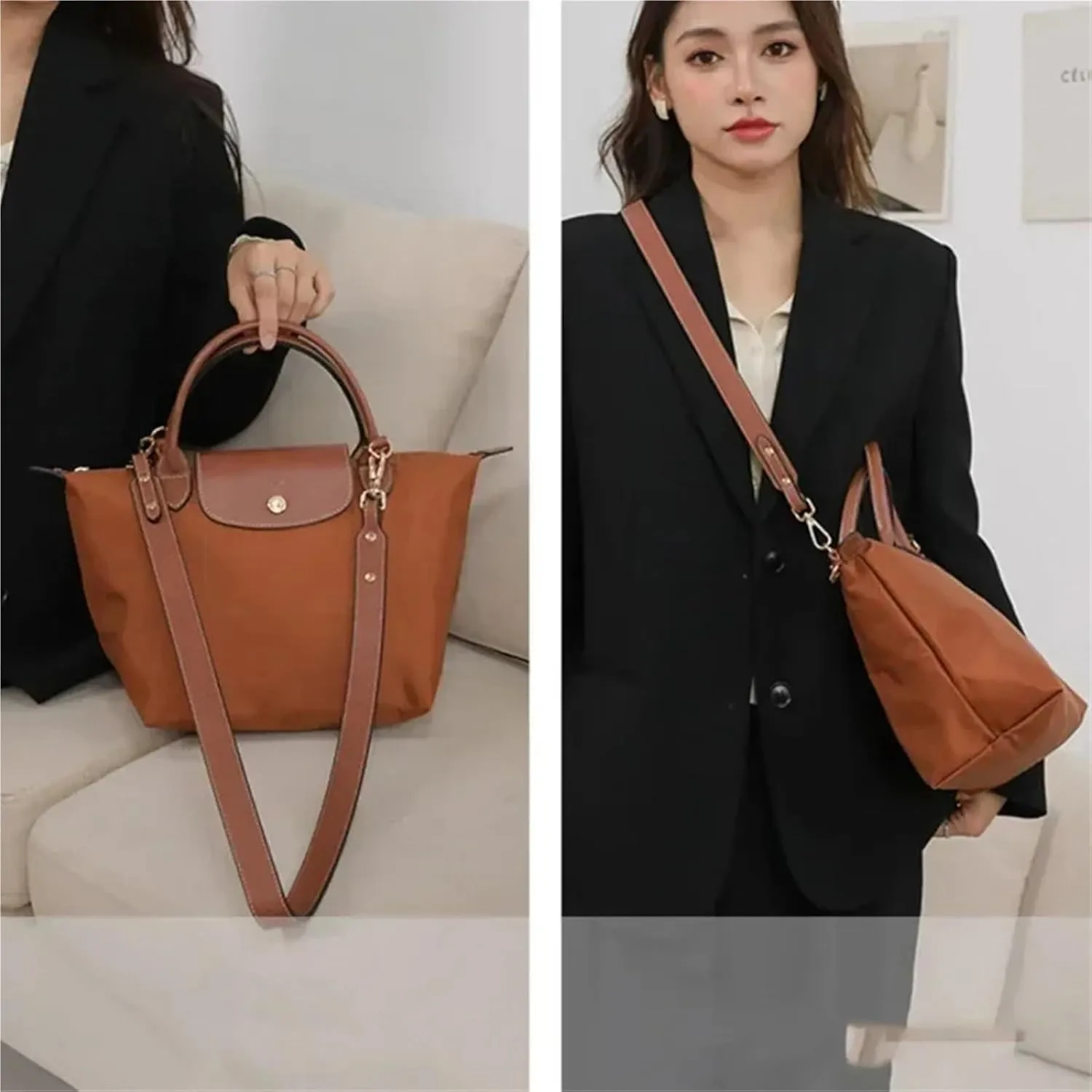 Adjustable Bag Strap 3pcs Accessories Short Handle Small Size No Punching Modification Tote Shoulder Strap
