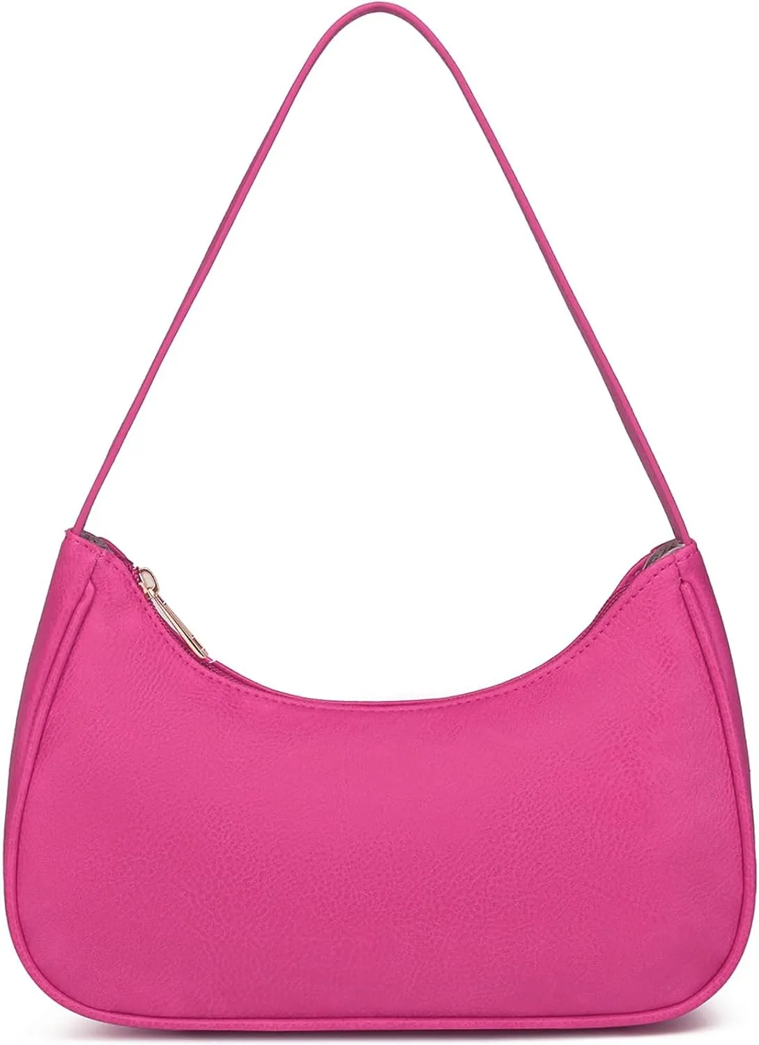 Afashor Shoulder Bags for Women Vegan Leather Hobo Sling Tote Handbag Retro Clutch Purse with Zipper Closure
