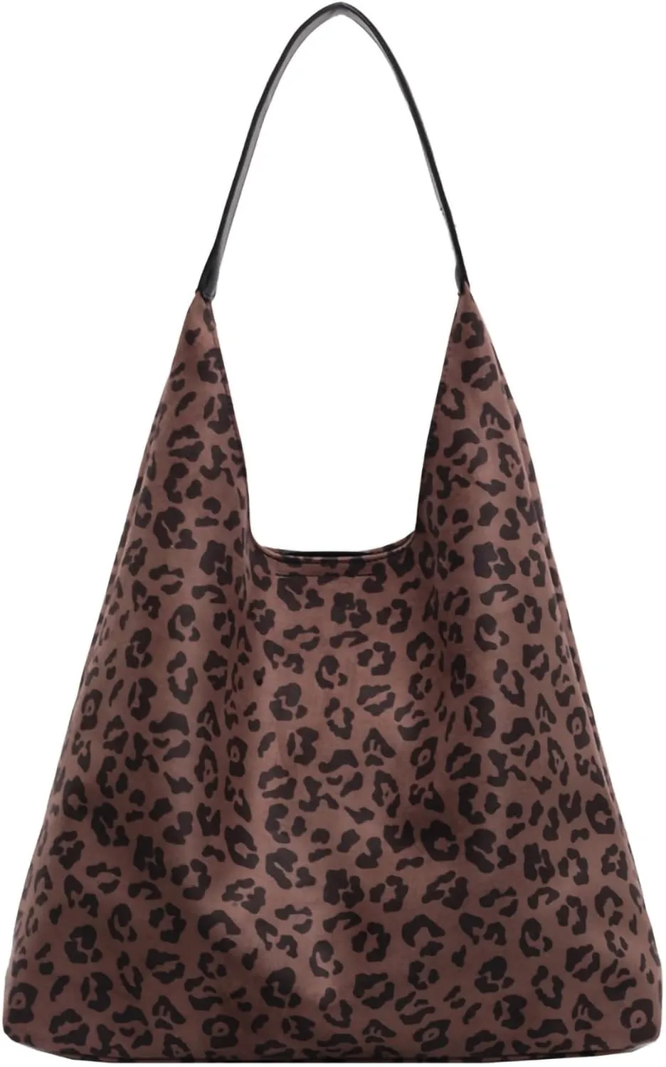ALUWU Suede Bags for Women 2024 Retro Faux Suede Handbag Slouchy Hobo Bag Fall Purse
