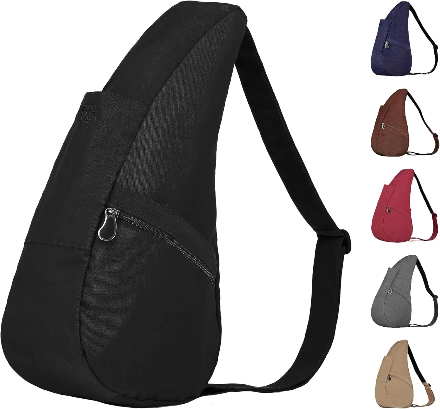 AmeriBag 15" Nylon Crossbody Sling Healthy Back Bag