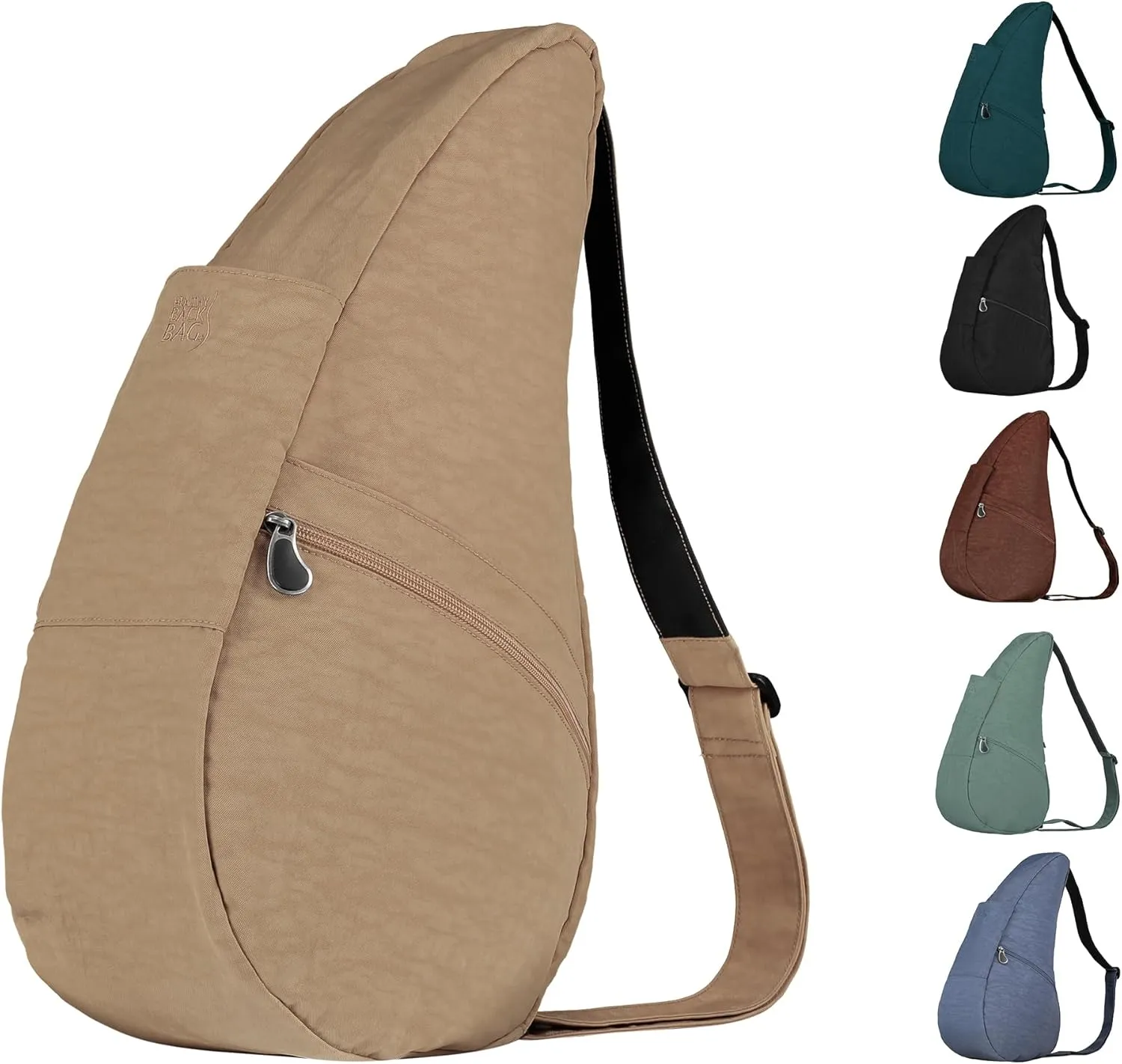 AmeriBag 19" Nylon Crossbody Sling Healthy Back Bag