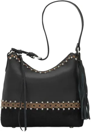 American West Leather Shoulder Bag for Women