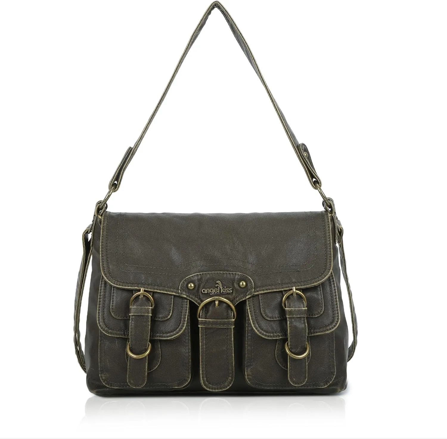 Angel Kiss Purses and Handbags for Women,Vegan Leather Hobo Purses Crossbody Hobo Bag Tote Satchel Handbags