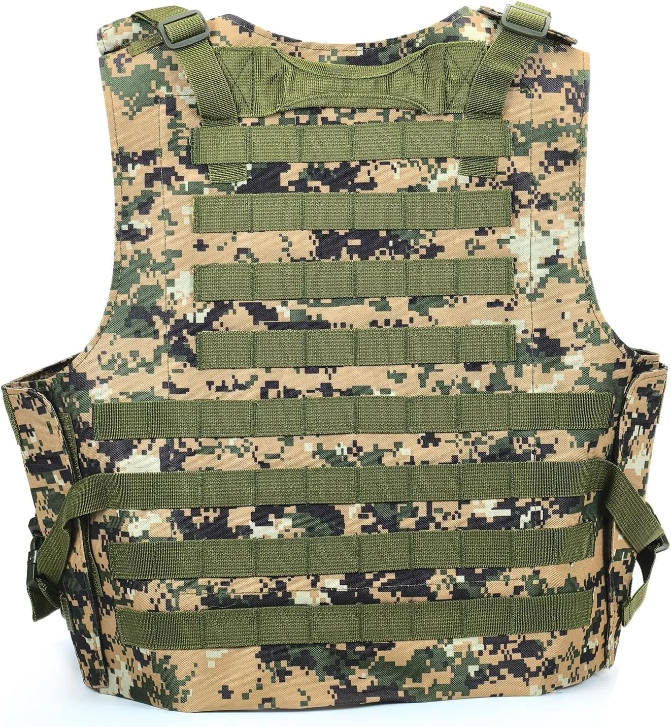 ATAIRSOFT Tactical Vest Airsoft MOLLE RRV Hunting Adjustable Plate Carrier with Pouches
