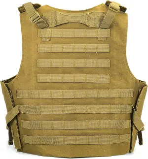 ATAIRSOFT Tactical Vest Airsoft MOLLE RRV Hunting Adjustable Plate Carrier with Pouches