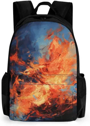 Backpack for Women Travel Backpack Bag The Embers Are Flickering Lightweight Casual Daypack Computer Bag for Men
