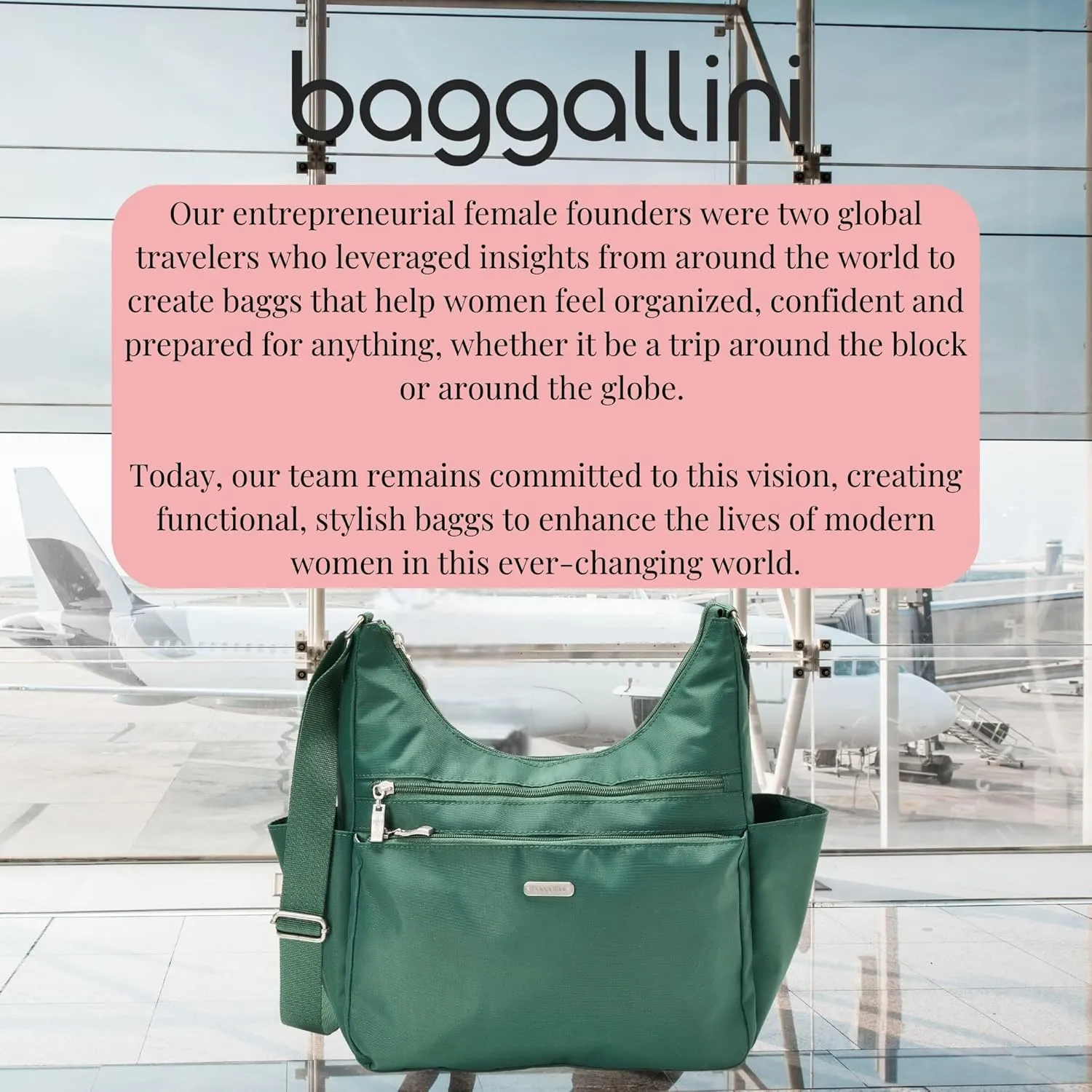 Baggallini Essential Hobo Crossbody