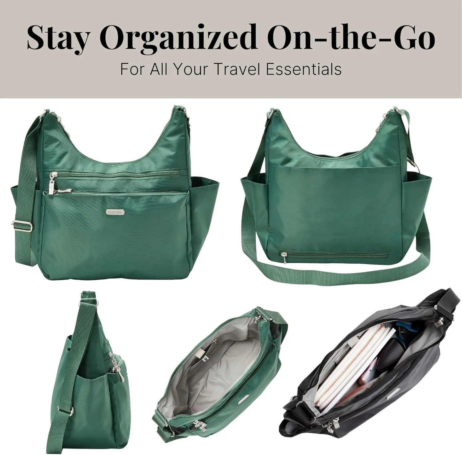 Baggallini Essential Hobo Crossbody