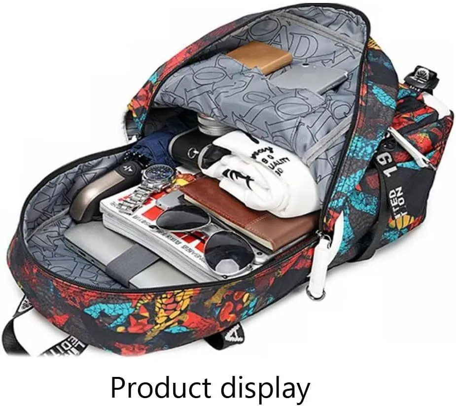 Basketball Player 30 Multifunction Backpack Travel Daypack Fans Bag For Men Women (Style 7)