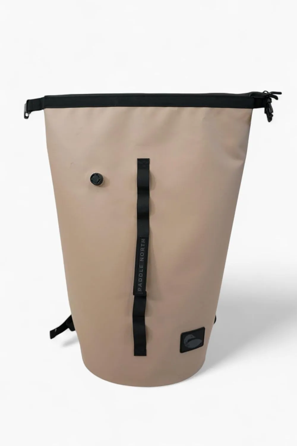 Boundary Pack Insulated Dry Cooler Bag, 840D TPU Exterior, 420D TPU Lining, 10mm PE Foam Insulation, Dual Closure, Adjustable Backpack Straps (Clay, 30L)