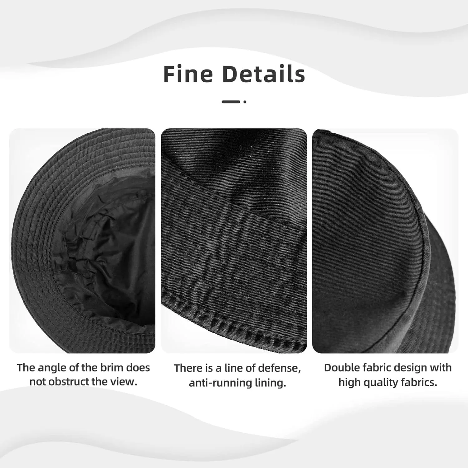Bright Cabbage Summer Womens and Me Bucket Hats Packable Beach Sun Fisherman Hat Travel Hiking Hat