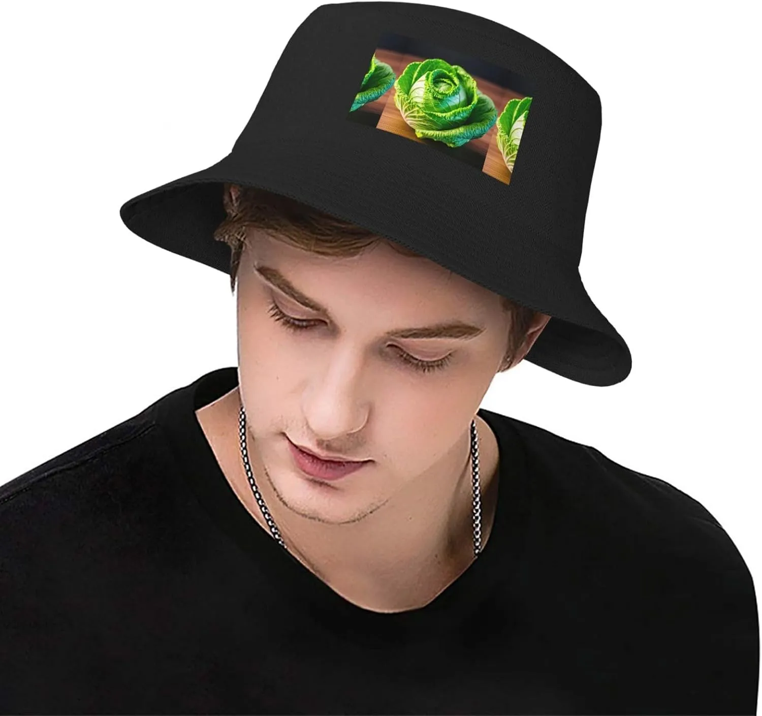 Bright Cabbage Summer Womens and Me Bucket Hats Packable Beach Sun Fisherman Hat Travel Hiking Hat