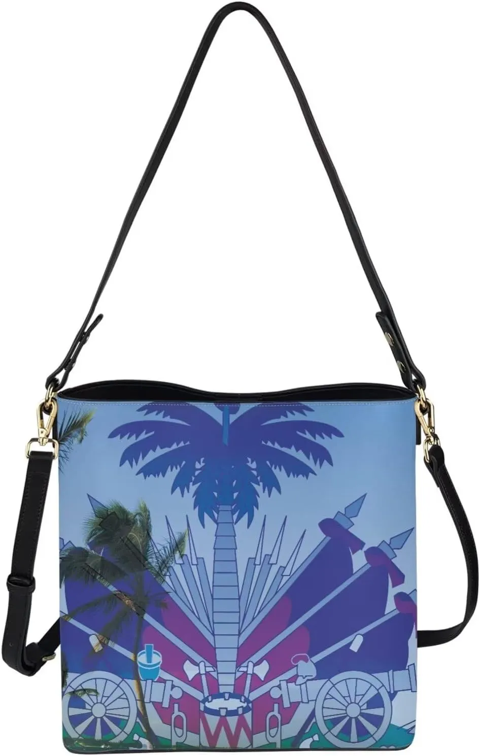 Bucket Bag Crossbody Bags Bucket Purses for Women Summer Purse Waterproof Tote Bag Fashion Casual Handbags for work