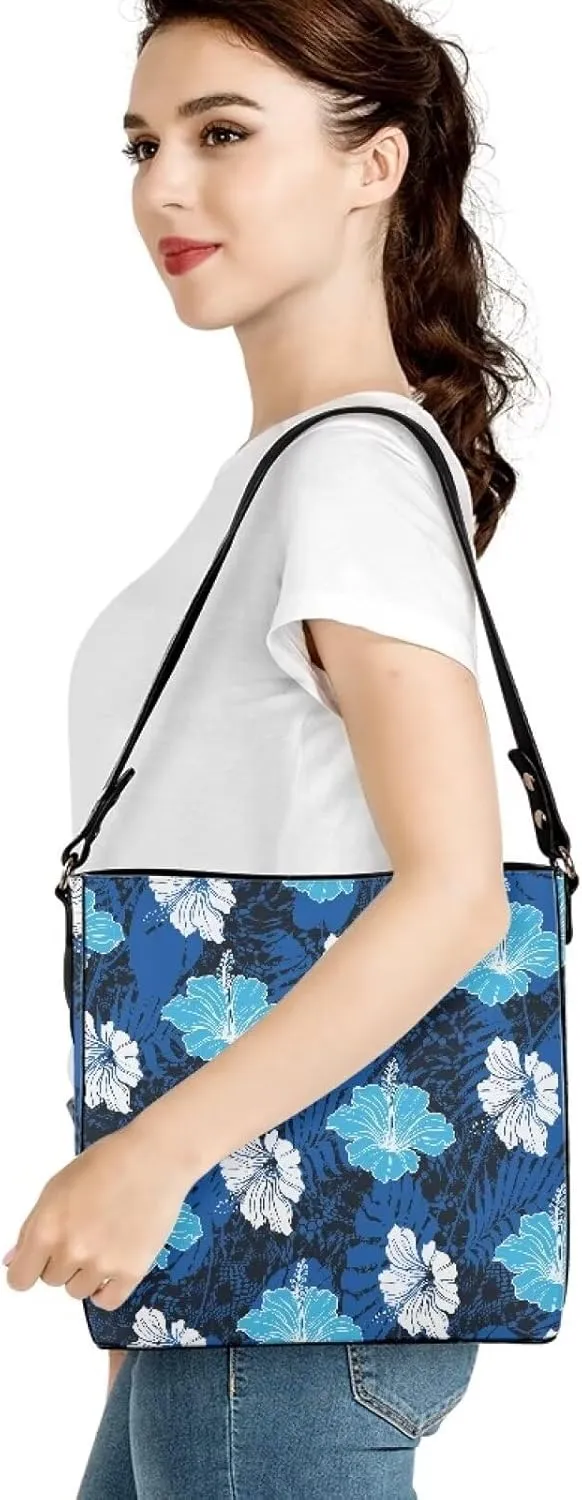 Bucket Bag Crossbody Bags Bucket Purses for Women Summer Purse Waterproof Tote Bag Fashion Casual Handbags for work