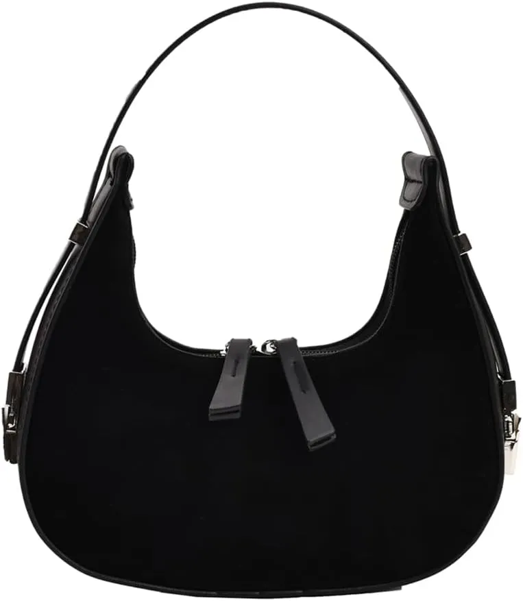 Burgundy Shoulder Bag, Burgundy Purse Satchel Hobo Bag Versatile Small Armpit Bag Top Handle Bag