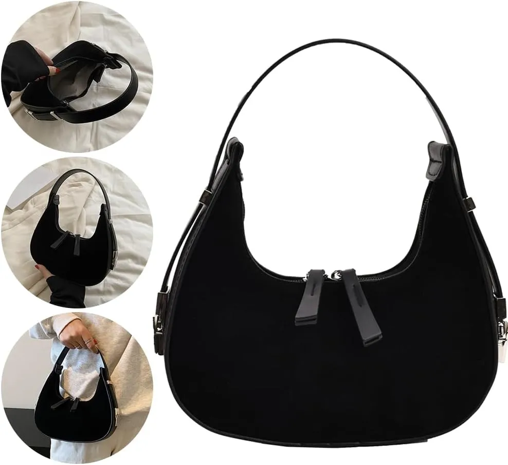 Burgundy Shoulder Bag, Burgundy Purse Satchel Hobo Bag Versatile Small Armpit Bag Top Handle Bag