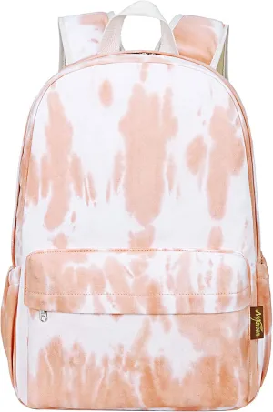 Canvas School Bag Backpack Ranibow Style Unisex Canvas Zip Backpack College Bag for Teens Girls Casual Travel Daypack