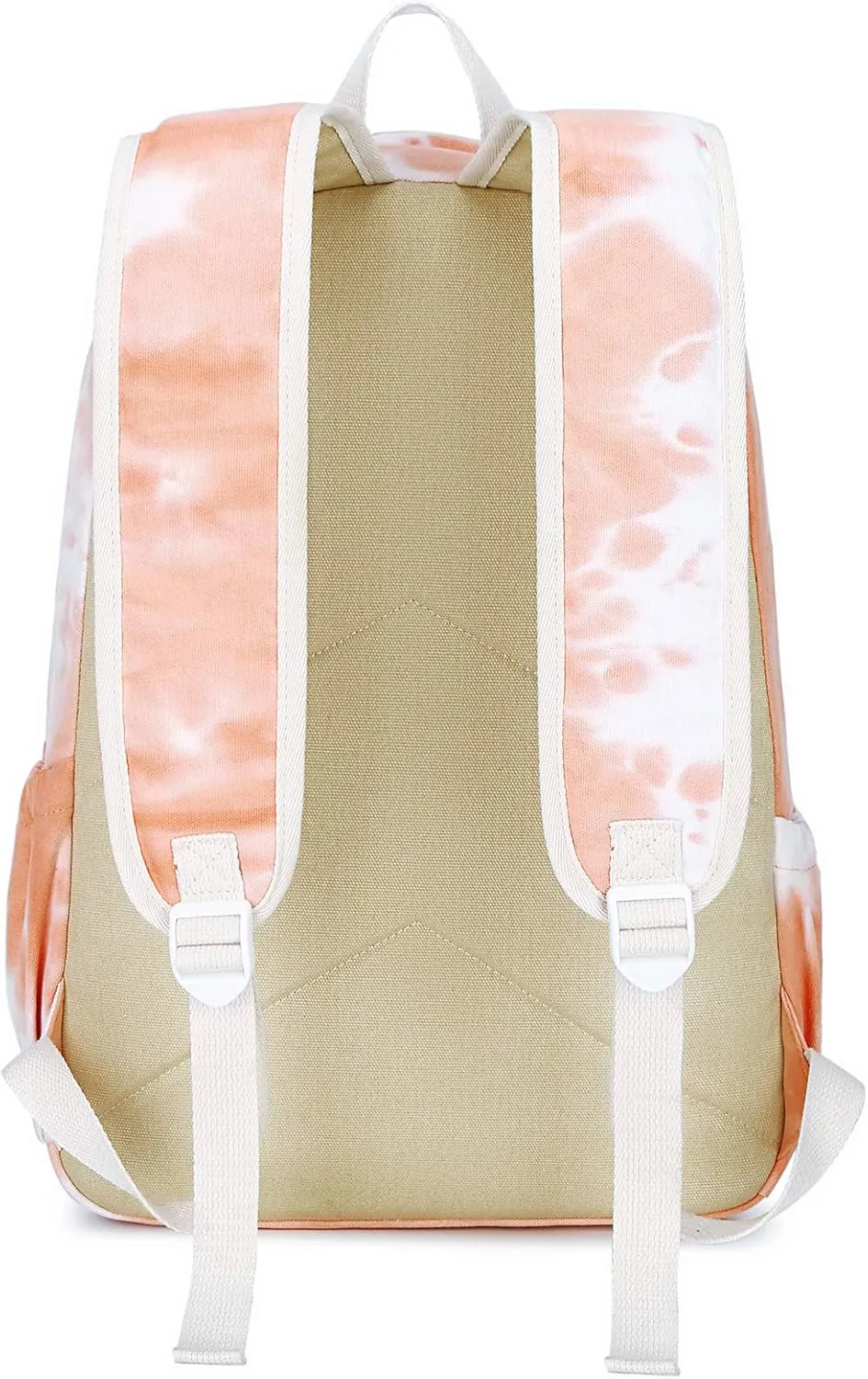 Canvas School Bag Backpack Ranibow Style Unisex Canvas Zip Backpack College Bag for Teens Girls Casual Travel Daypack