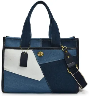 Canvas Tote Bag Women Large Denim Shoulder Bag Vintage Satchels Cute Hobo Bags Work Travel College Casual Tote Handbag