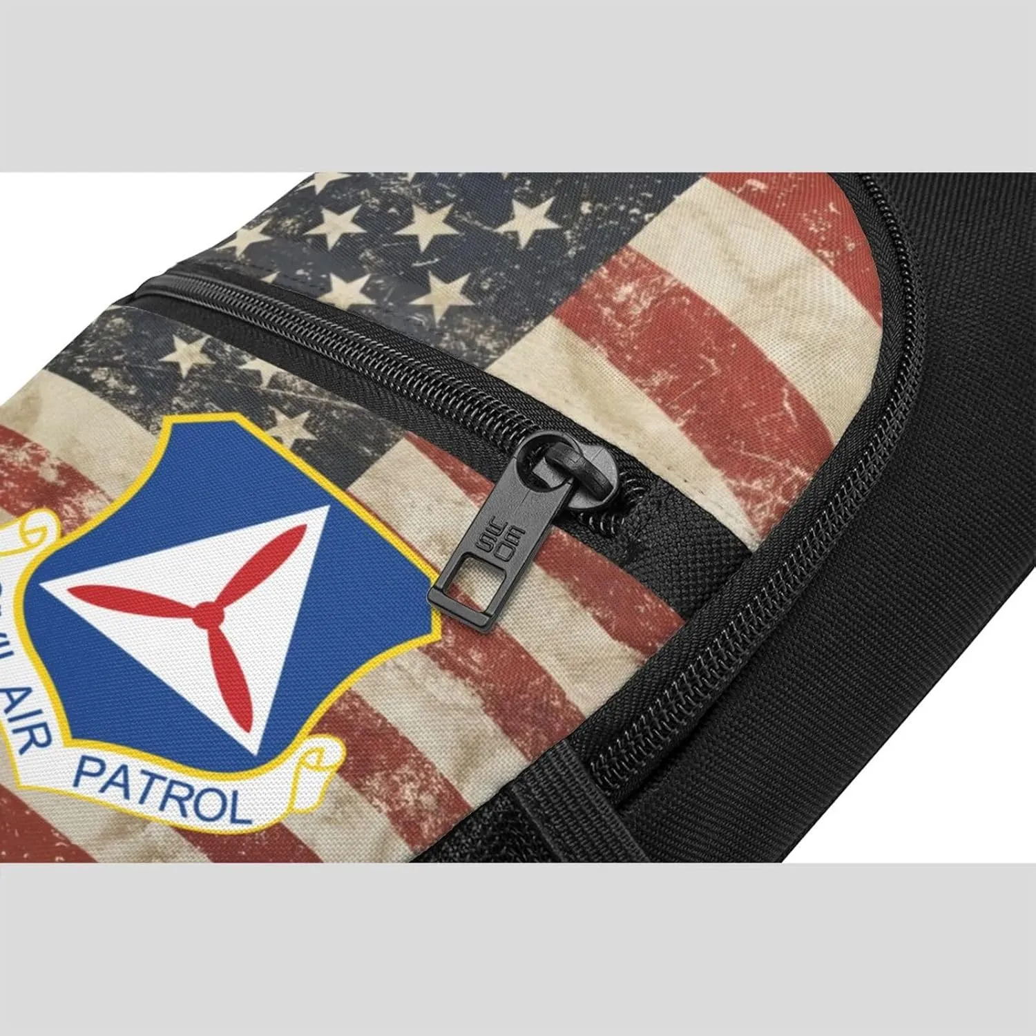 Civil Air Patrol Sling Bag Crossbody Backpack Shoulder Casual Daypack Bags for Men