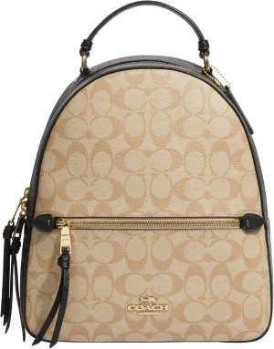 Coach Jordyn Backpack, Light Khaki Brown Multi