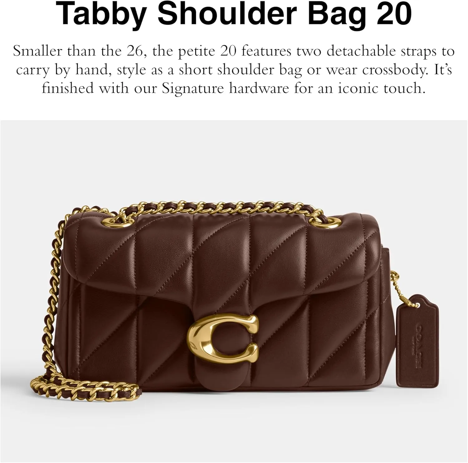 COACH Tabby Shoulder Bag 20