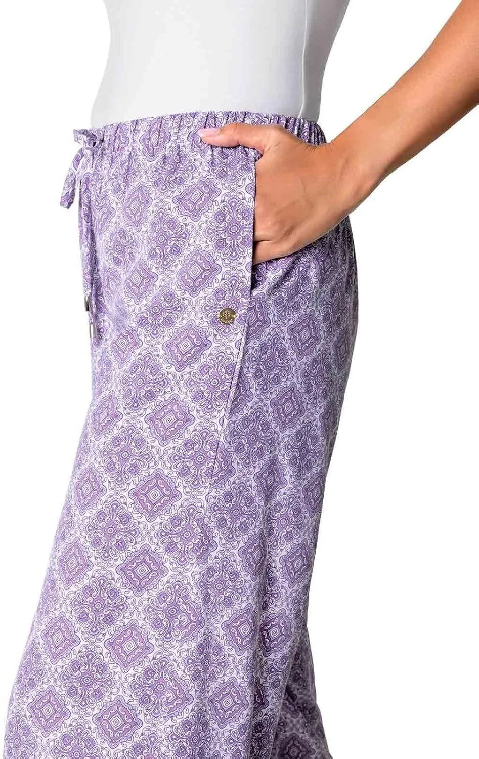 Coolibar UPF 50  Women's Petra Wide Leg Pants - Sun Protective