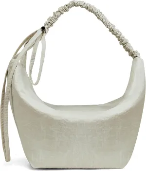 CORALDAISY Crescent Bag Hobo Crossbody Bags for Women Tote Handbag Ruched Shoulder Bag Lightweight Casual Sling Bag