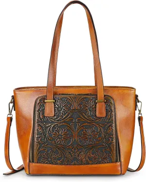 Crossbody Bag for Women Leather Shoulder Bag Top Handle Tote Purses Vintage Satchels Handbag Retro