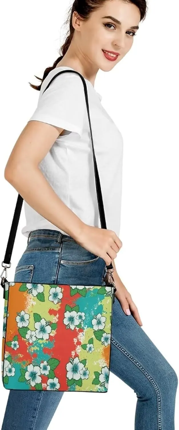 Crossbody Purses for Women Hobo Bags Waterproof Bucket Bags PU Leather Crossbody Purses Handbags for Women Trendy