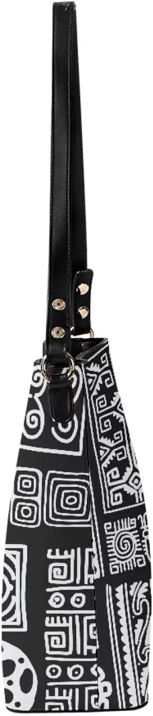 Crossbody Purses for Women Hobo Bags Waterproof Bucket Bags PU Leather Crossbody Purses Handbags for Women Trendy