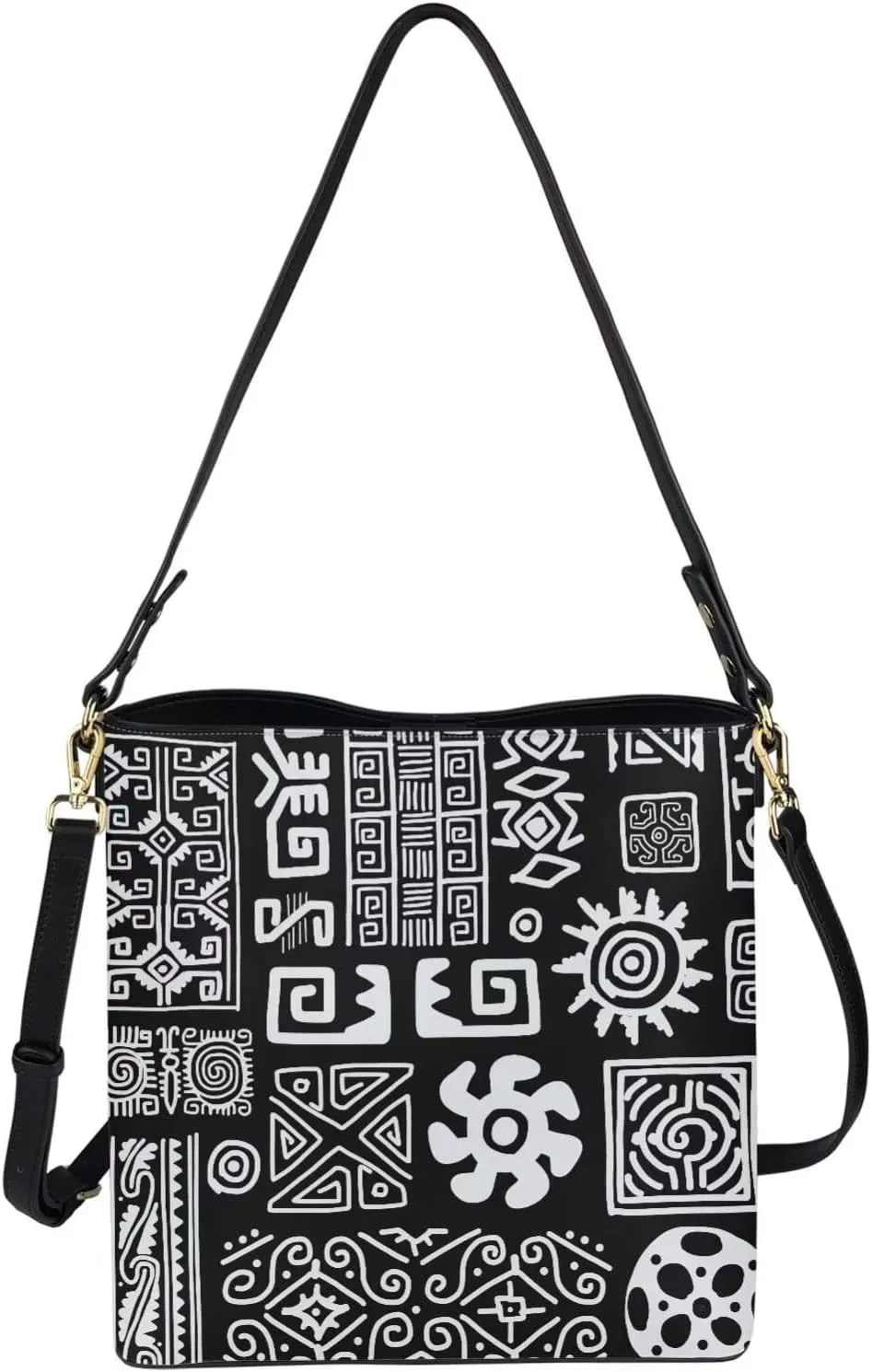 Crossbody Purses for Women Hobo Bags Waterproof Bucket Bags PU Leather Crossbody Purses Handbags for Women Trendy