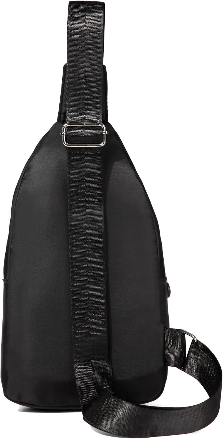 Crossbody Small Sling Backpack Sling Bag for Women Men, Chest Bag Daypack Crossbody for Travel Sport Running Hiking