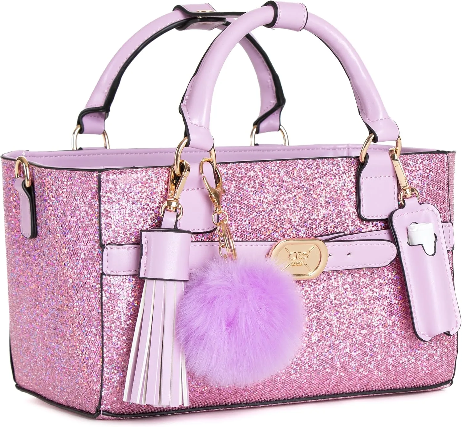 CRS Cross Rink Side Tote. Ice Skating Accessory Bag for Figure Skating, Roller and Inline Skaters, Ballet, Dance and Cheer. Organizes Guards, Water Bottle, Tissues, Phone.