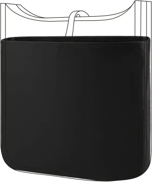 DGAZ Silky Purse Organizer Insert Fits Evelyne TPM/PM/GM/TGM Bags, Luxury Handbag & Tote Organizer, Simplicity bag organizer（Black,TPM）