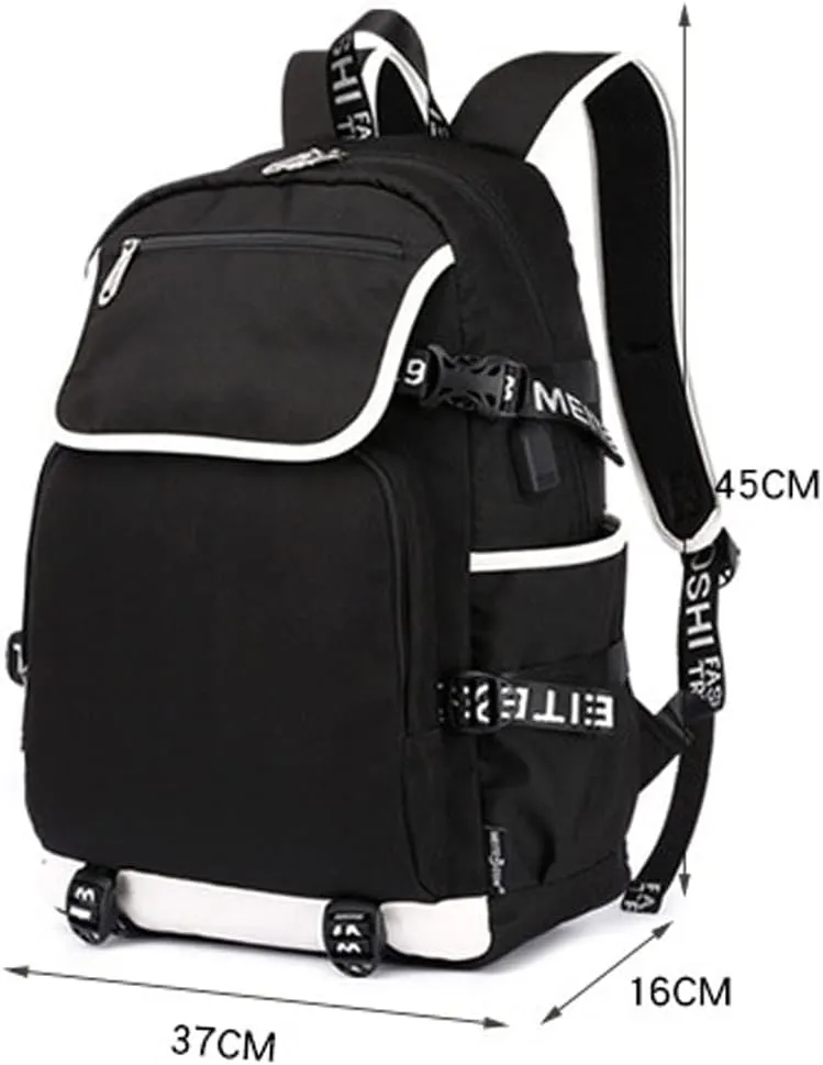 DIOMMELL Faith Over Faith Bible Verses Backpack Canvas Capacity Christian Backpack Laptop Backpack Travel Backpack