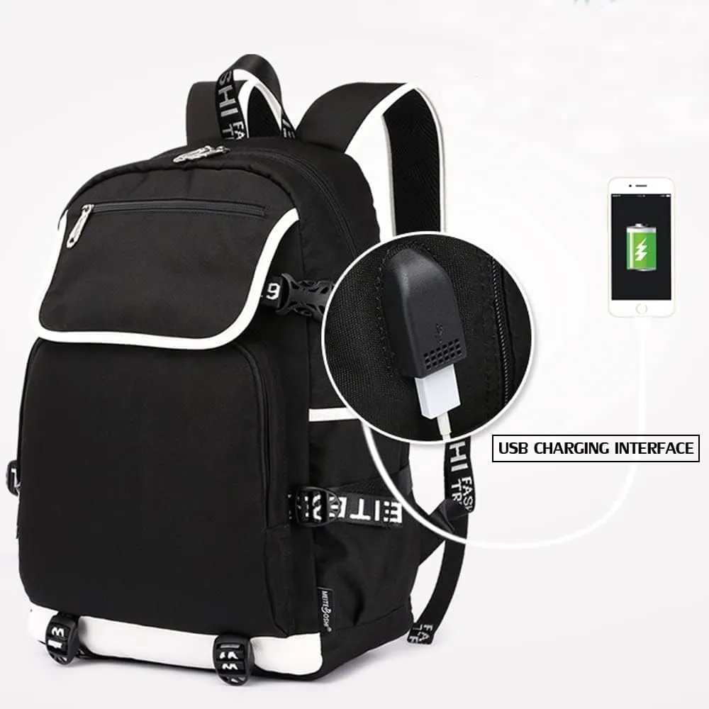 DIOMMELL Faith Over Faith Bible Verses Backpack Canvas Capacity Christian Backpack Laptop Backpack Travel Backpack