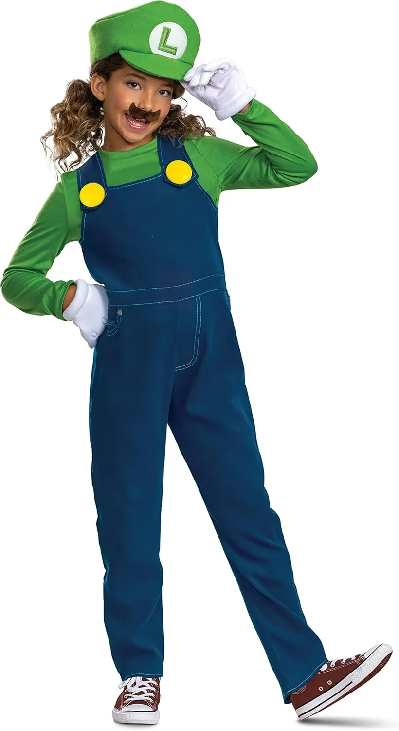 Disguise Nintendo Super Mario Bros Costume, Officially Licensed Super Mario Bros. Costume and Accessories for Kids