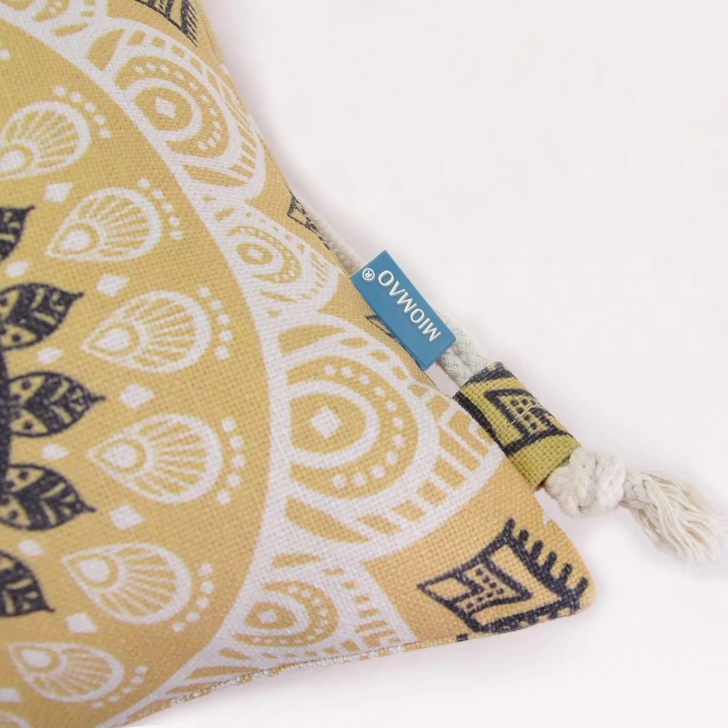 Drawstring Backpack Mandala Style String Bag Canvas Beach Sport Daypack