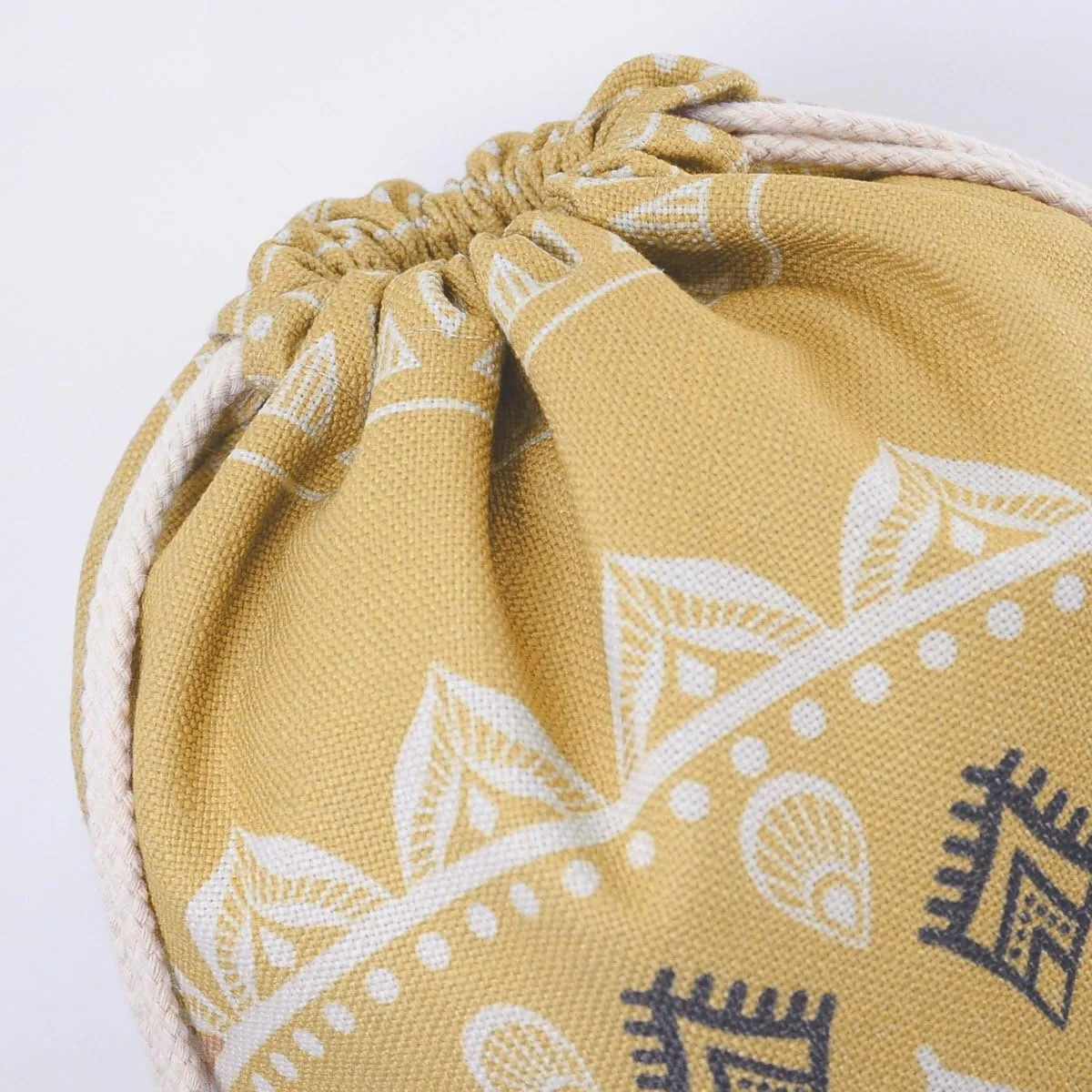 Drawstring Backpack Mandala Style String Bag Canvas Beach Sport Daypack