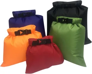 Drift Waterproof Bag 5pcs Multi-function Outdoor Storage Pouches Waterproof Travel Bag for Kayaking Rafting Boating Random