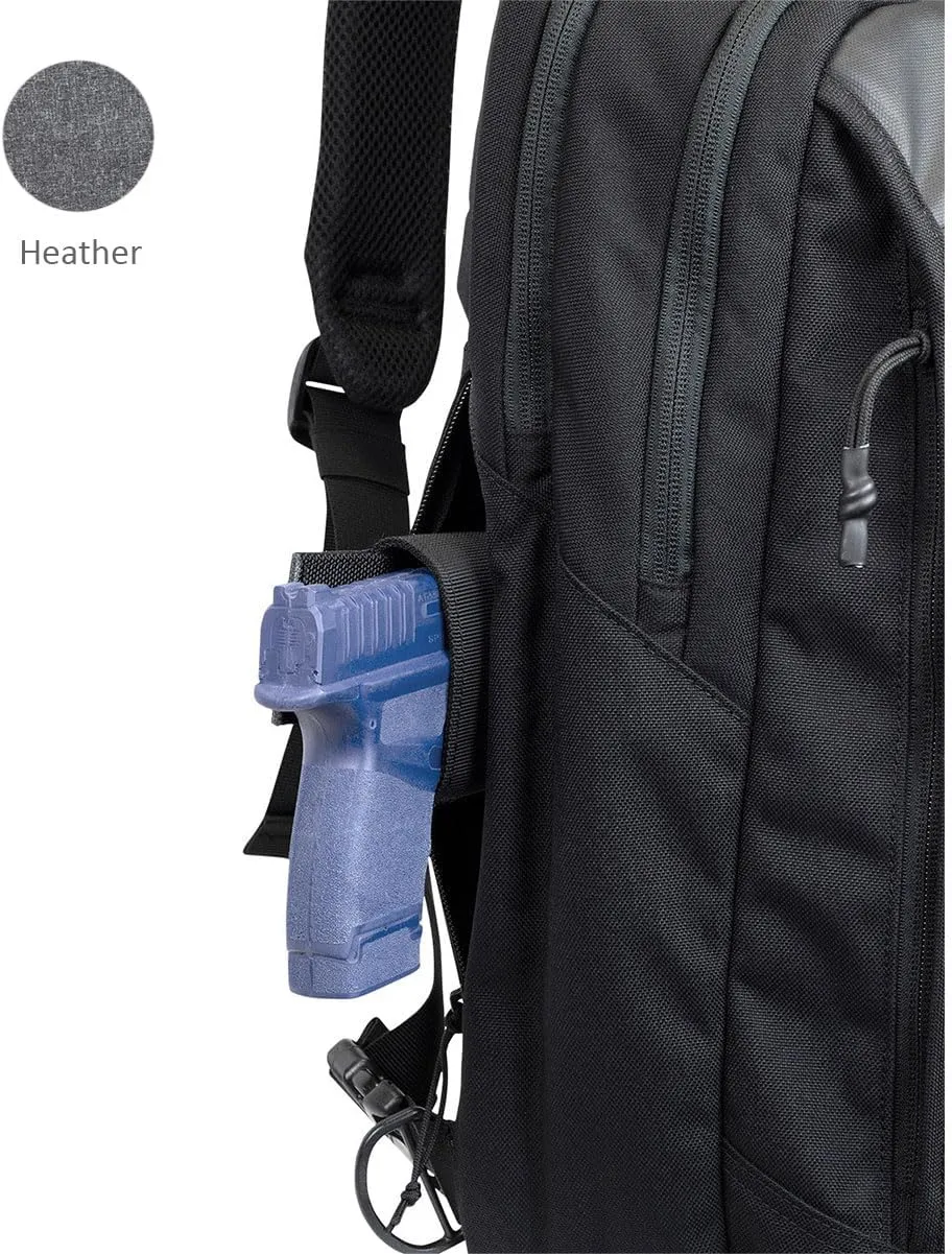 Elite Survival SMOKESCREEN Concealed Carry Slingpack, Single Strap Backpack (Heather)