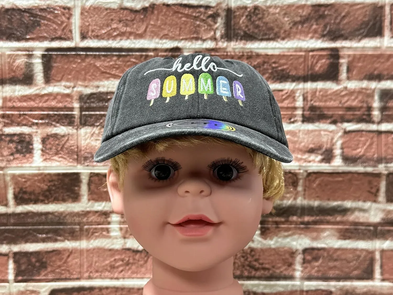 Embroidered Baseball Hats for Boys Girls