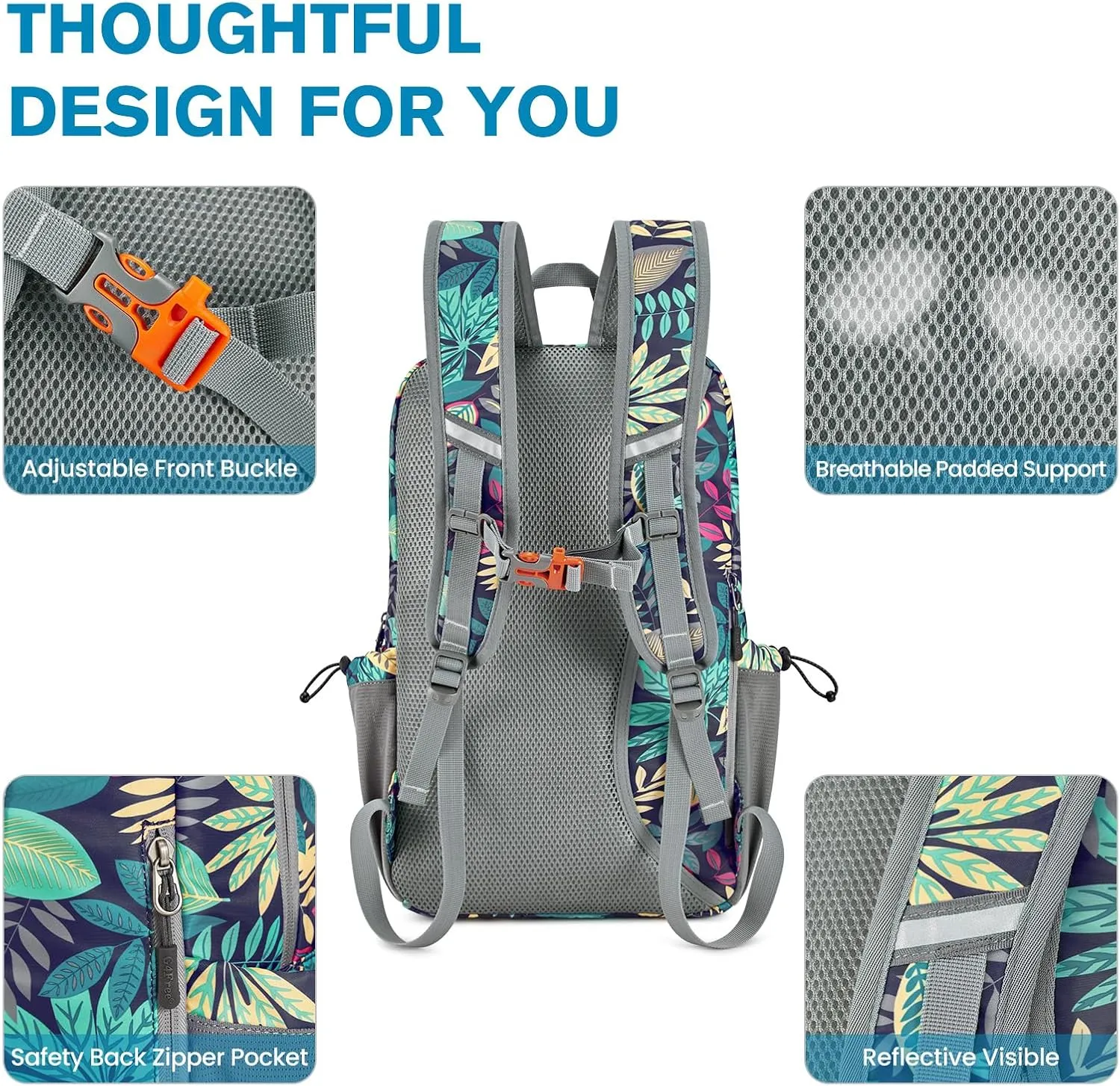 G4Free Pickleball Bag, Pickleball Backpack for Women and Men, Padel Bag Fits 2 to 4 Paddles, Gifts for Pickleball Lovers