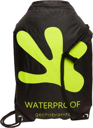 geckobrands 10L Drawstring Travel Backpack – Waterproof, Lightweight Dry Bag for Beach, Hiking, and Light Water Activities
