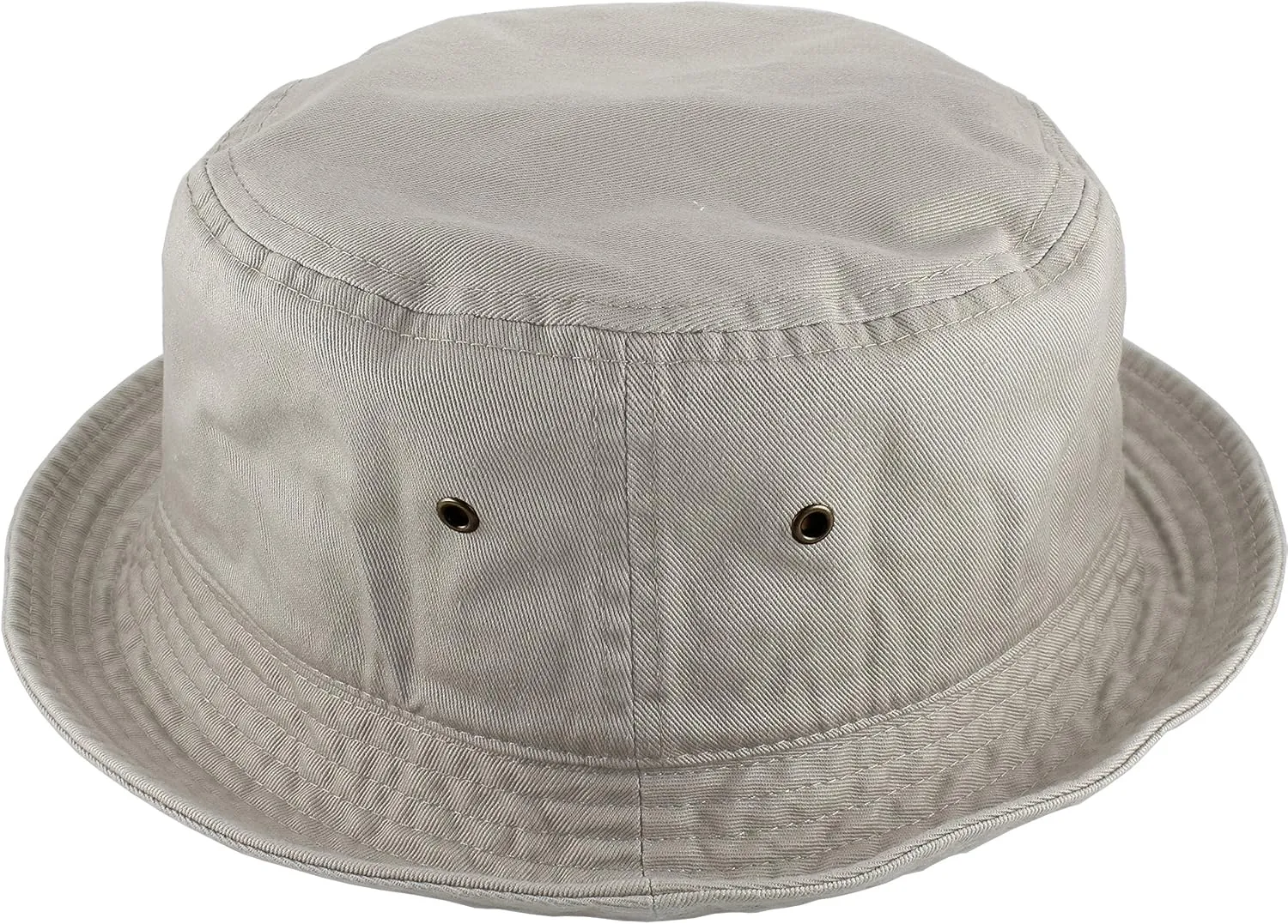 Gelante Solid Color 100% Cotton Bucket Hat for Women and Men Packable Travel Summer Beach Hat
